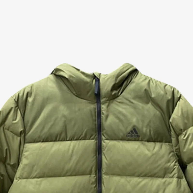 Adidas Down Jacket Hooded 3-Stripes Men's Warm Jacket JW6777