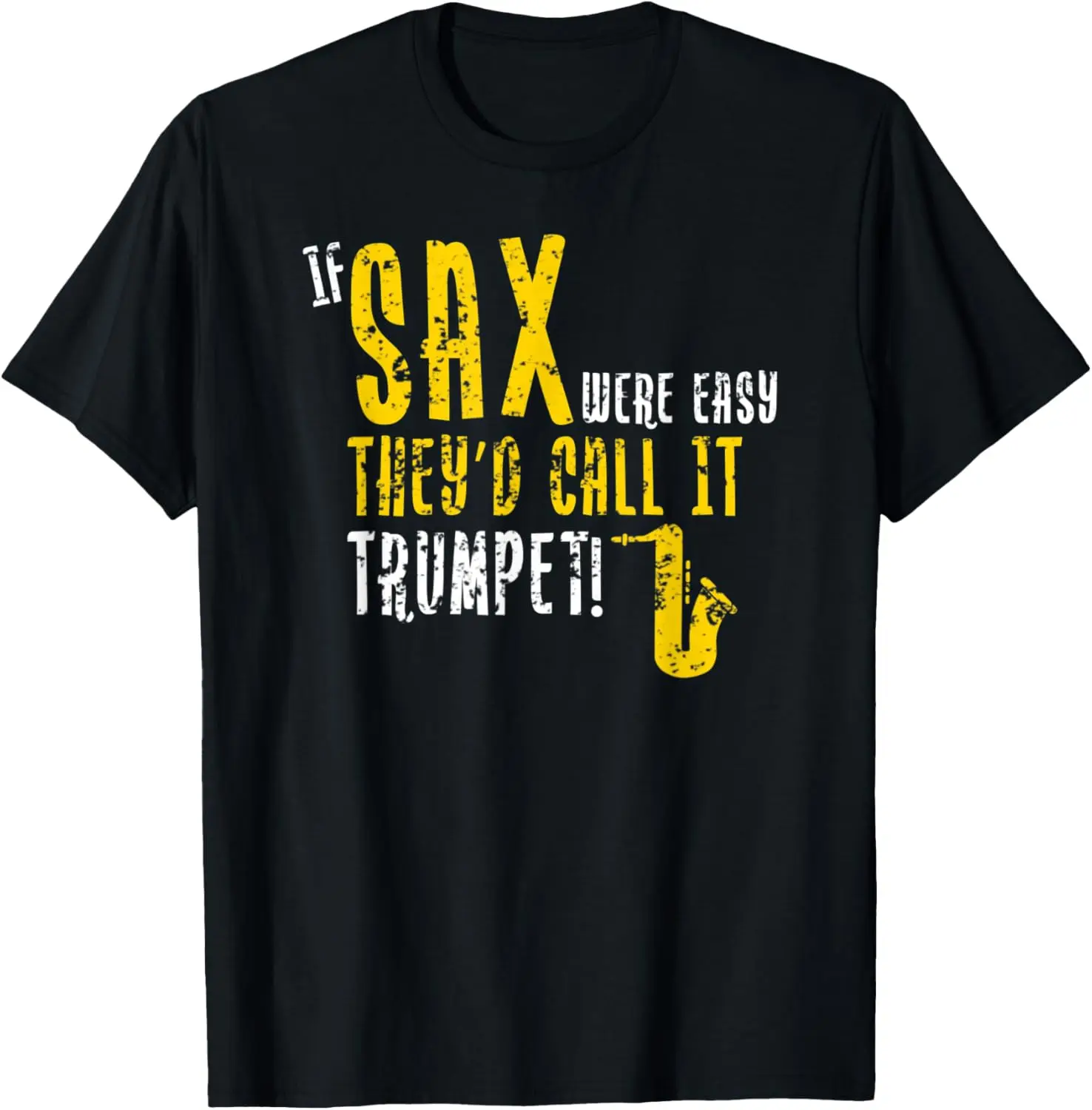 School Marching Band Sax Funny Saxophone T-Shirt