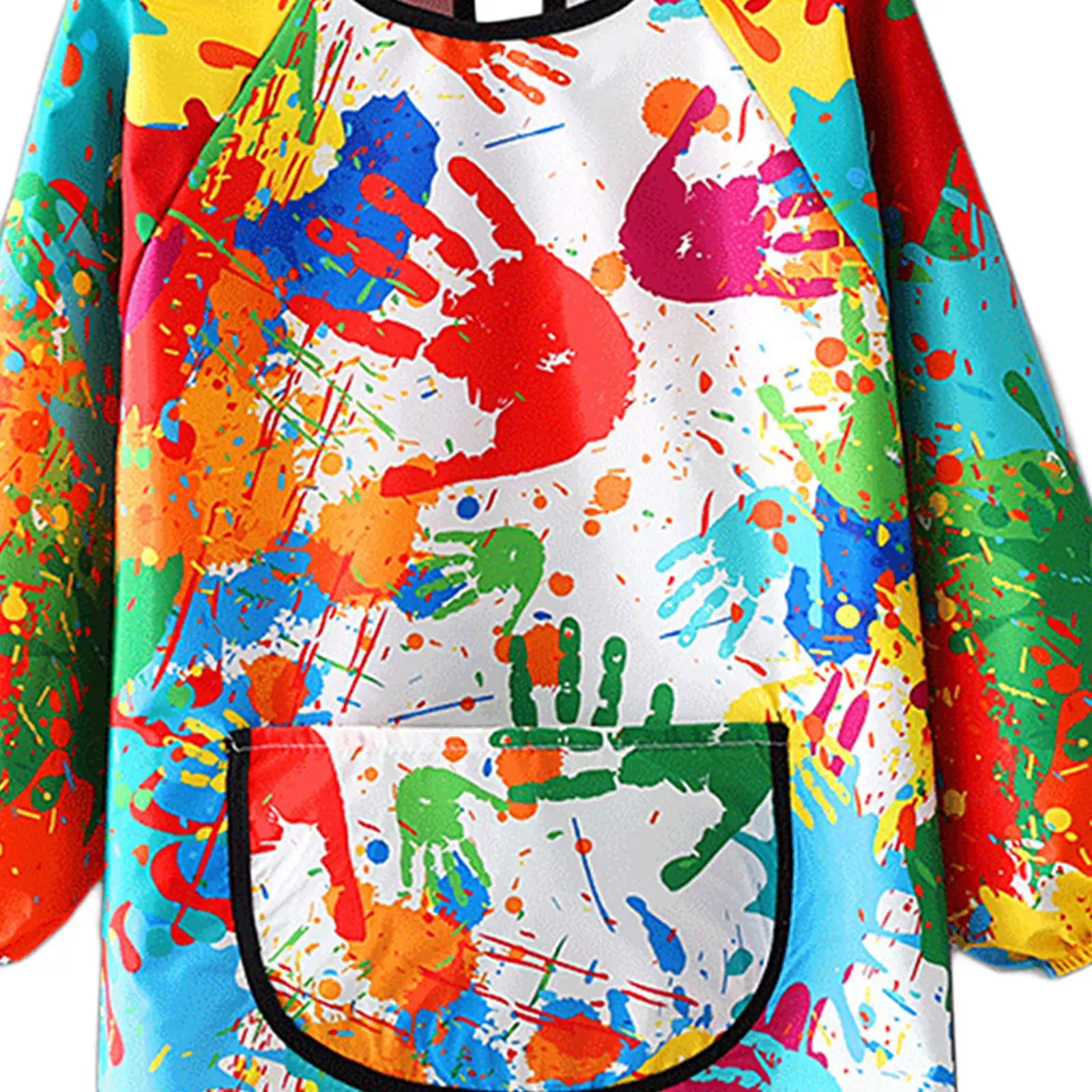 

Kids Art Smock Water Resistant Baby Eating Bib for Handwork Cooking Baking