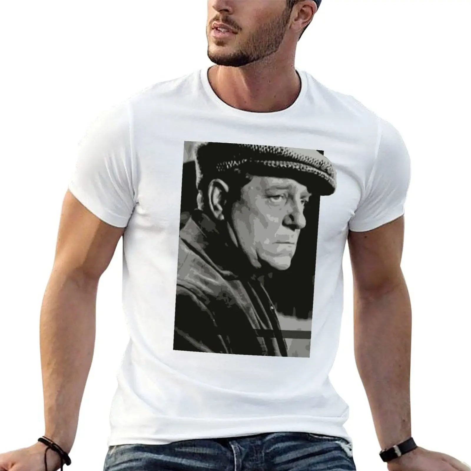 

Jean Gabin T-Shirt man t shirt cotton high quality man graphic t shirt T-Shirt