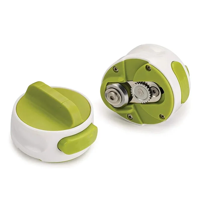 فتاحة علب يدوية محمولة، فتاحة علب بيرة صغيرة مدمجة، أداة أدوات المطبخ، تحرير سهل باللف، فتحة آمنة للجرار