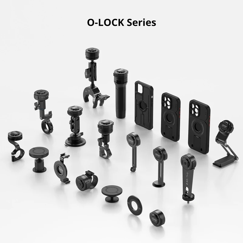 Ulanzi O-LOCK034 Bicycle Stem Mount Quick Release Stem Mount for iPhone 15 Pro Pro Max for Cycling