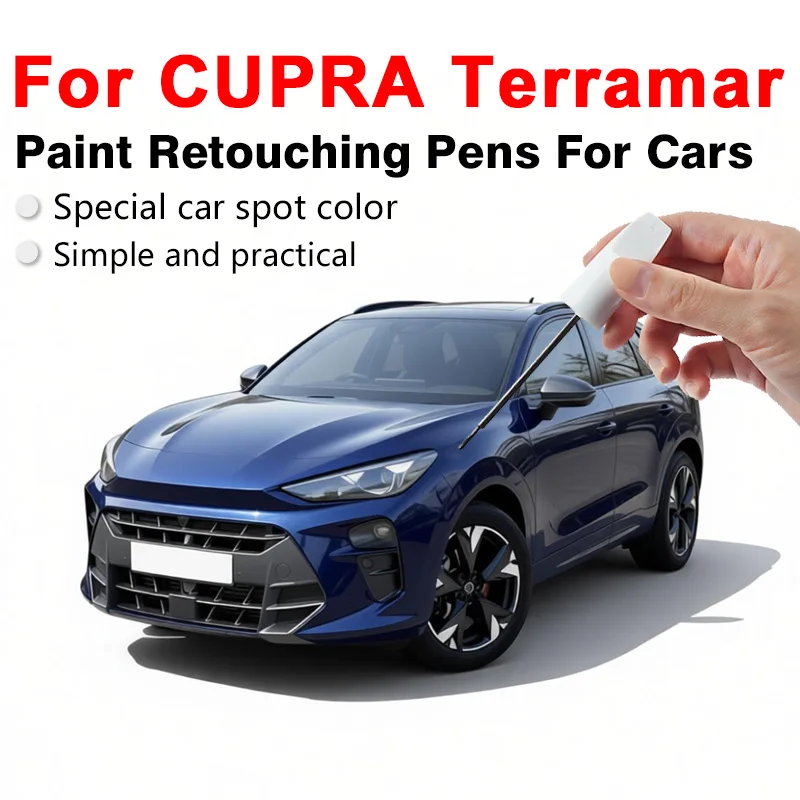 For CUPRA Terramar Professional Car Paint Touch Up Pen Covers Small Scratches Restores Color Improves Vehicle Appearance