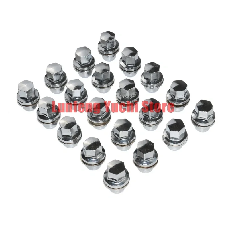 

LR068126, LR173842 - 20 шт. колесных гаек для Land Rover Range Rover L322, L405, L320, L494, Defender L663, Discovery L319, L462