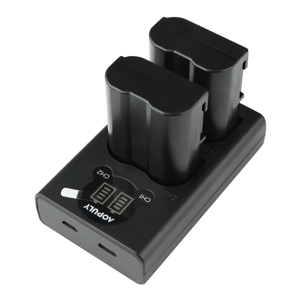 1Pcs EN-EL15 en-el15 en el15 리튬 이온 카메라 배터리 니콘 D7000 D500 D7100 D800 D800E D600 D610 D810 D7200 D7500 V1 D850