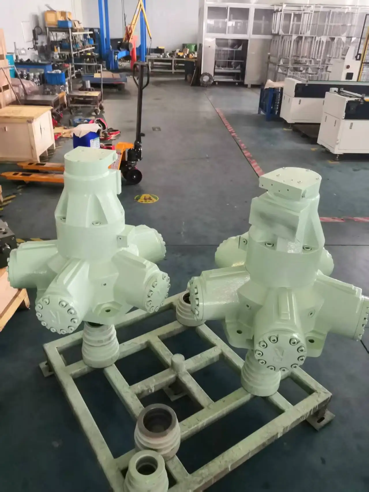 مكبس شعاعي هيدروليكي مزدوج السرعة كاواساكي ستافا HMC200 #2