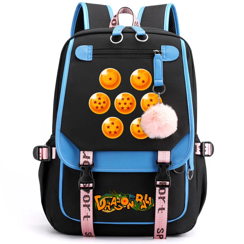 Dragon Ball Cartoon Backpack for Girl Boy Student Teenager Children Women Cute Casual School Bags Kid Birthday Gift Toy Mochila