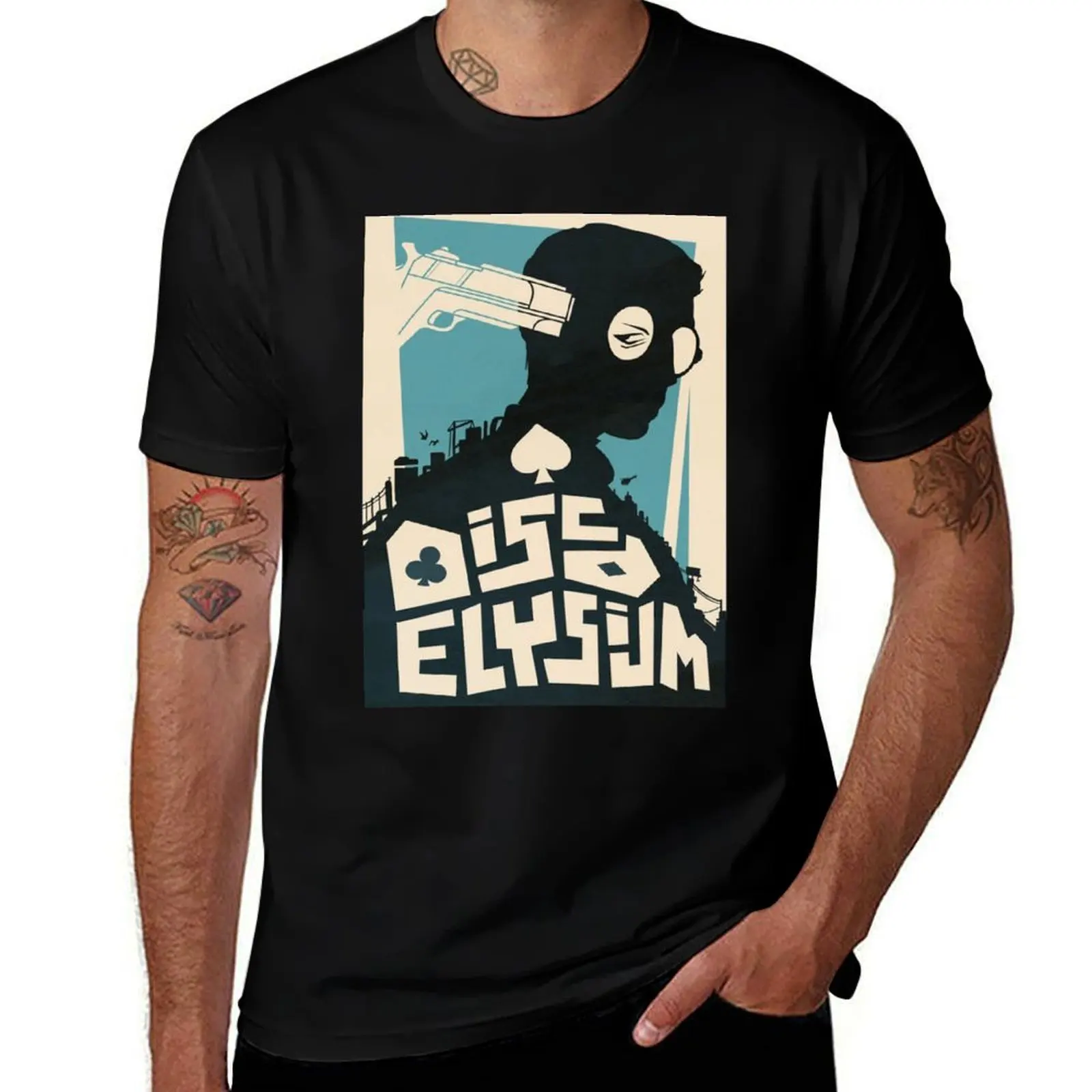 

Disco Elysium T-Shirt cotton t shirts man 100% essential t shirt T-Shirt