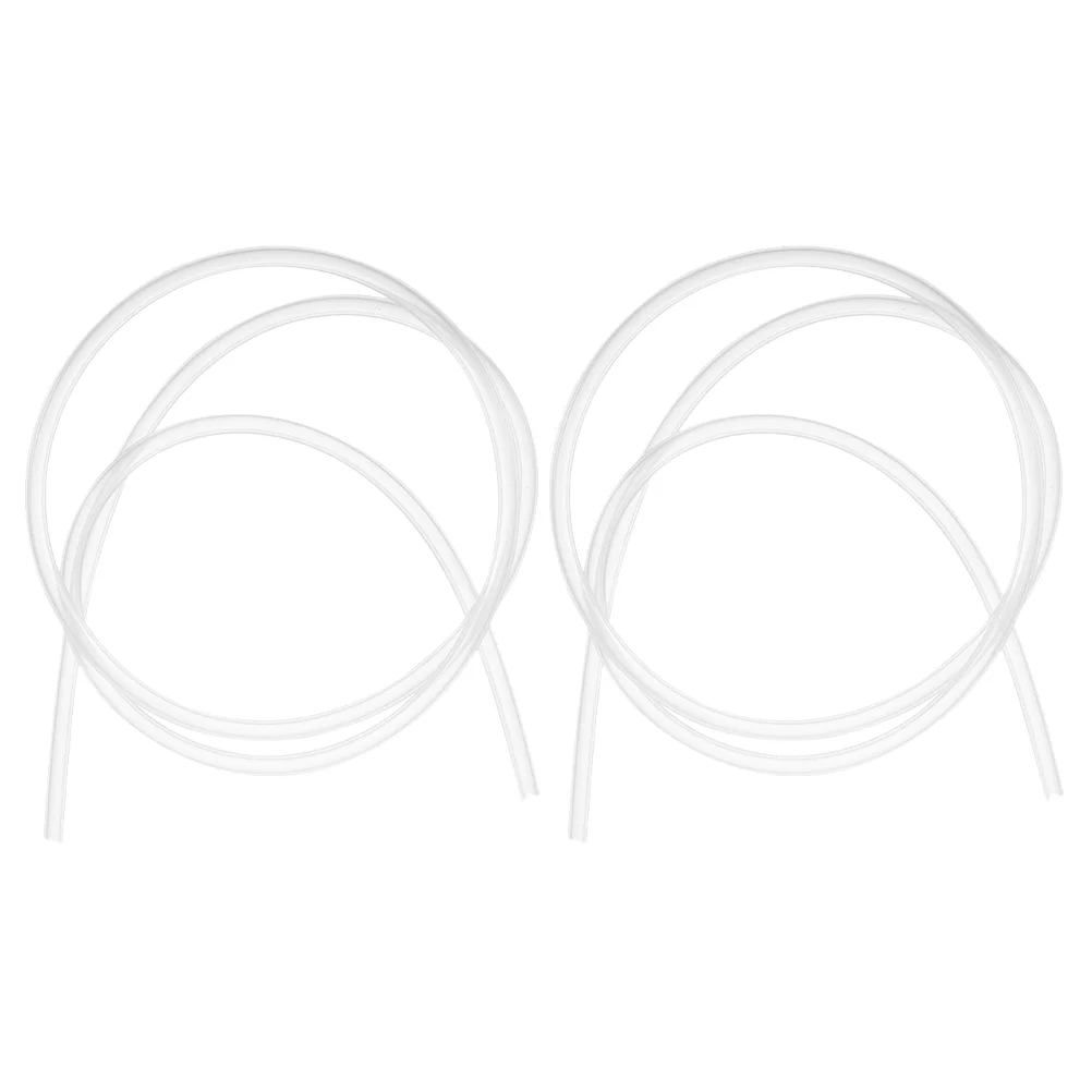 2 Pcs Breast Pump Catheter Replacement Parts Hose Silicone Flange Inserts Supplies Tubes Tubing