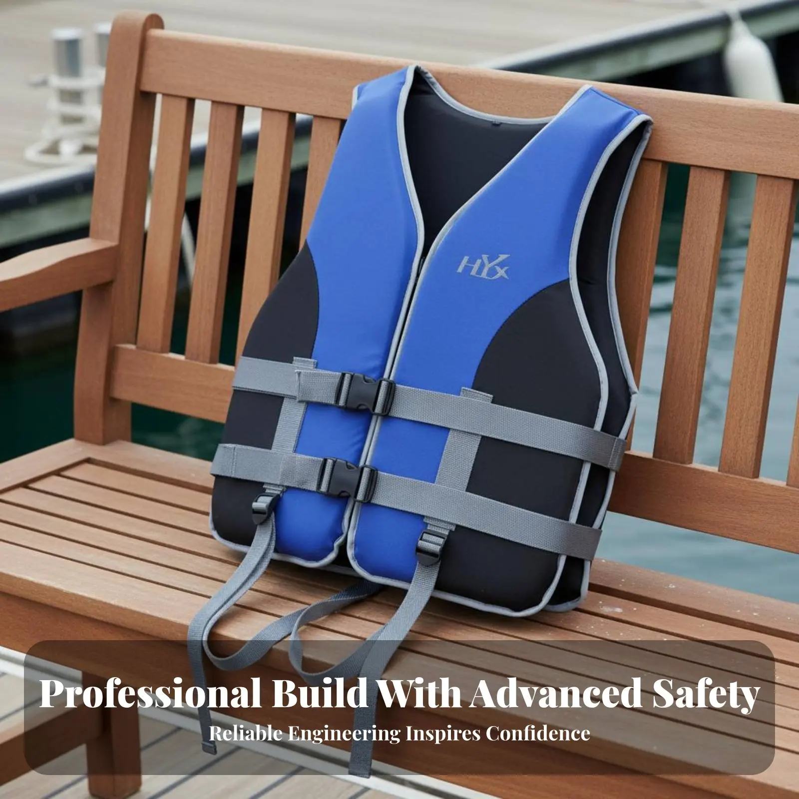 

Легкий спасательный жилет для взрослых, рыболовный жилет с быстросъемными пряжками, наполненный пенополиэтиленом, размер S