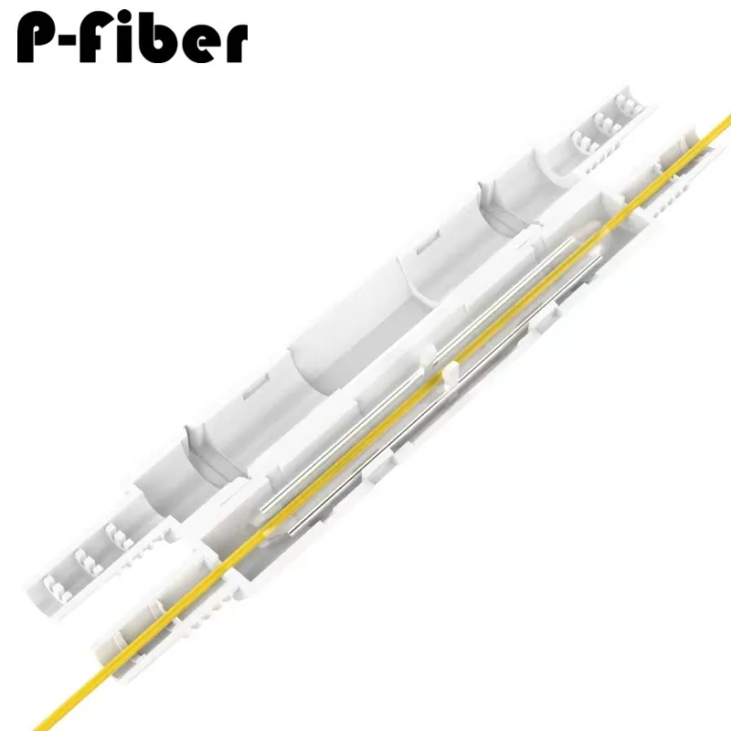 protection box Optical cable sheath 100pcs square round optical fiber fusion splice protection tube heat-shrinkable tube