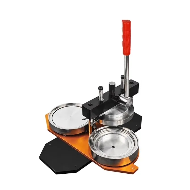 

Manual 150mm Round Metal Badge Making Machine Set - Tinplate Button Maker For Photo Frame & Bar Pin Badge Production