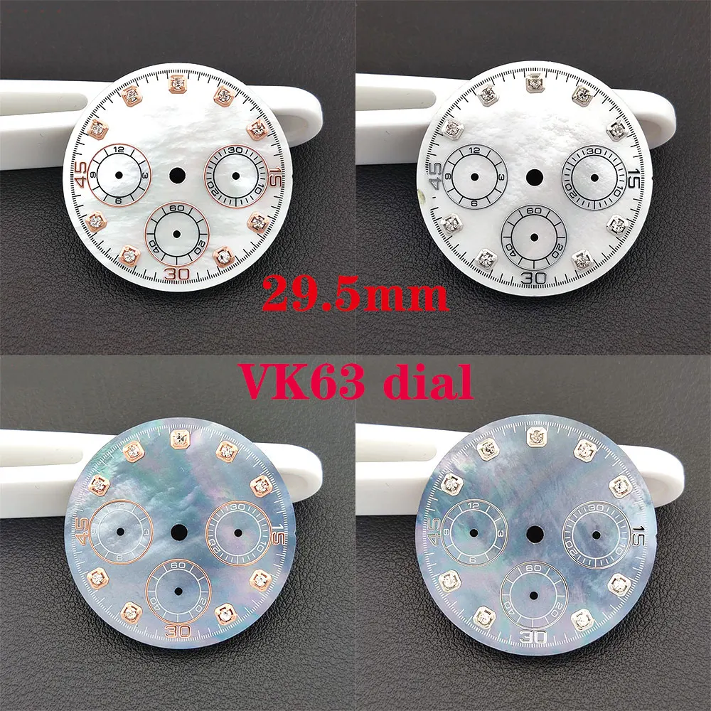 New series, Quartz VK63 Sport dial, 29.5 mm, VK63 dial, modified multi-function sync, pearl case, watch accessories