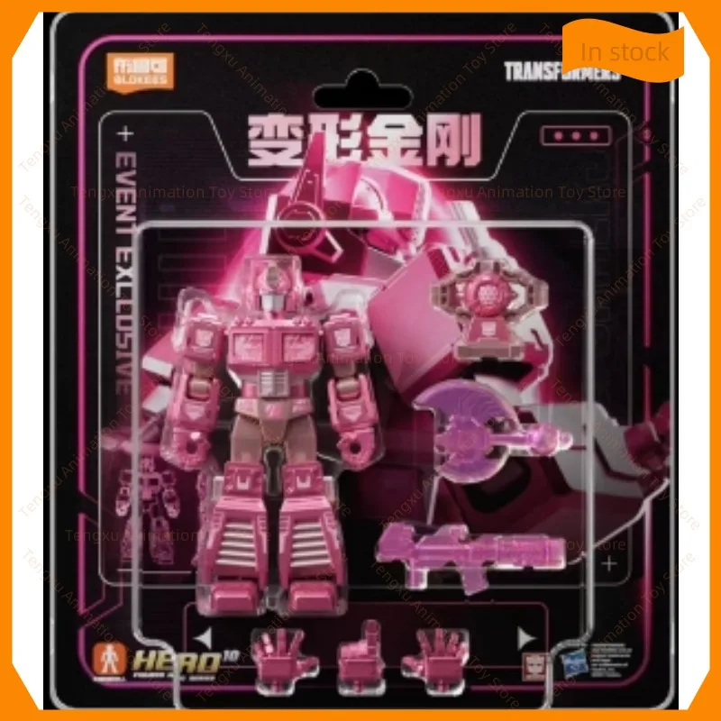 【24-hour Shipping】 Transformed toys Toy Limited 2024 Pink Pillar Prime Pink OP Action Figure Collection Gift