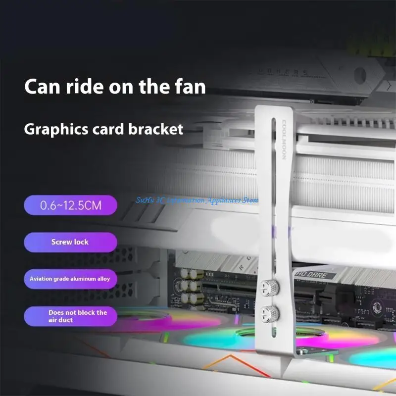 

Вертикальная видеокарта GPU Поддержка видеокарты Видеокарты для просмотра держателя Learder Crack L GPU Поддержка для ПК