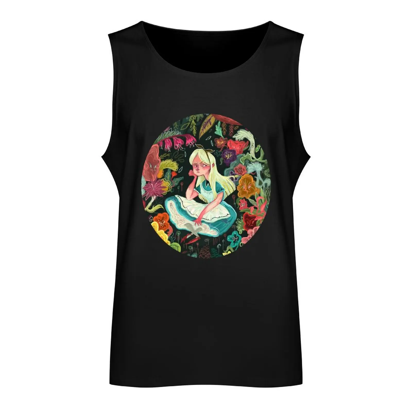 Alice in Wonder Tank Top Men's clothing mens clothing