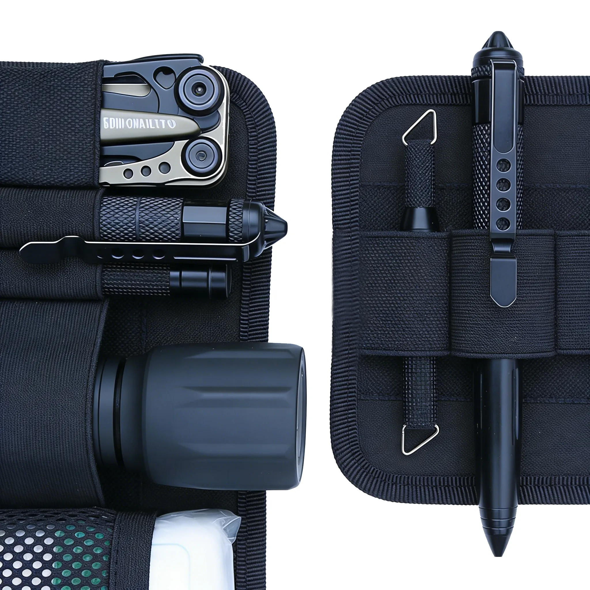 منظم لوحة حلقة الخطاف المعيارية EDC - كيس الفصل الداخلي لحقيبة الظهر وملحقات الصيد وأدوات المرافق والمعدات #5