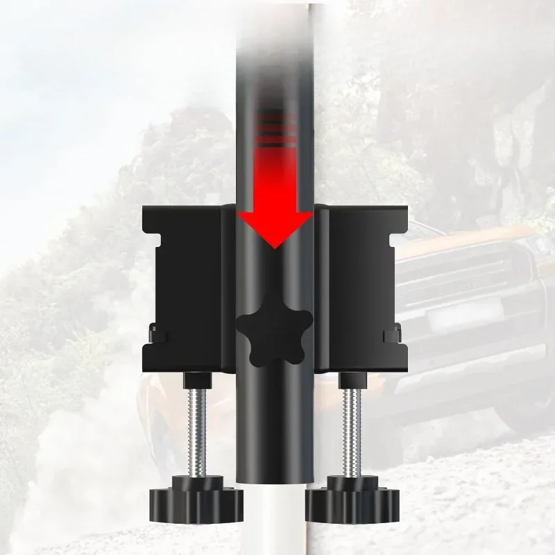 Truck Flagpole Mounting Kit Heavy Duty Universal Non-Drilling Side Flagpole Mounting Bracket