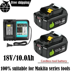 Makita18V 10000mAh 18650Original Lithium ion Rechargeable Battery  drill Replacement Battery BL1860 BL1830 BL1850 BL1860B18V1865