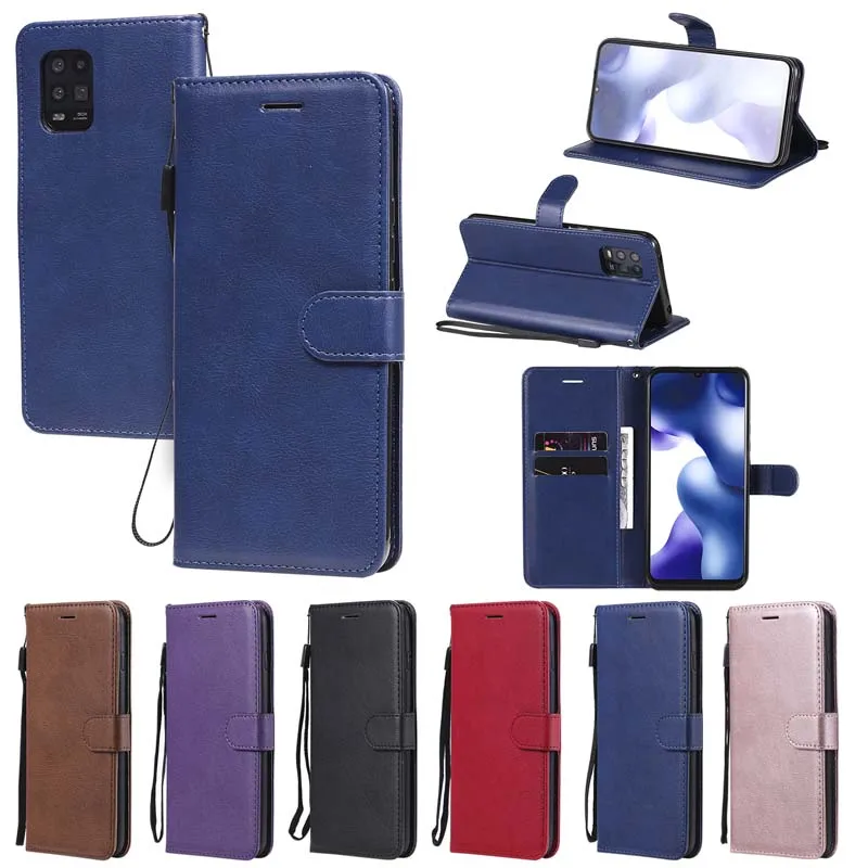 For Funda Xiaomi Redmi Note 13 Pro 12 11 10 8 8T 8A Wallet Case for Mi 10 10T Pro 9T Lite 9 SE Book Case Phone Cover Coque