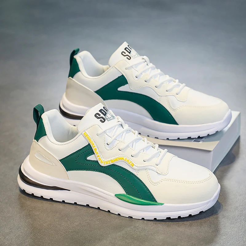 

Men's Casual Shoes Breathable Wear-Resistant Versatile Spring Autumn Fashion Sneakers Comfortable All-Match Flat Heel Rubber ...