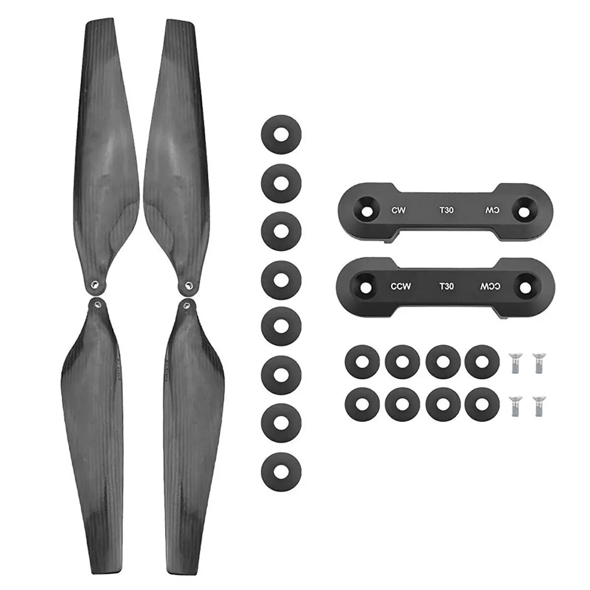 Original T30 Propellers for Agras T30 R3820 CW CCW Carbon Fiber Helice Parts CCW/CW