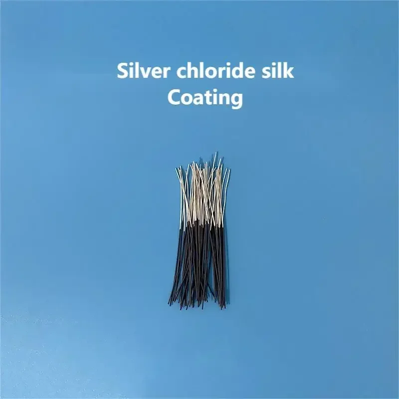 Silver chloride electrode silver wire/reference electrode silver wire (0.6x80mm)