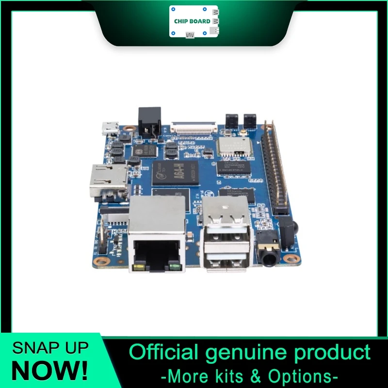 Banana Pi BPI-M64 SBC with metal case & power adapter, MediaTek MT7622 dual-core, 1GB DDR3, WiFi/BT, PoE, Linux-compatible.