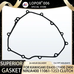 Motorcycle Engine Crankcase Clutch Cover Seal Gasket  For Kawasaki ER400 Z400 Ninja400 EX400 11061-1253 ER Z Ninja EX 400