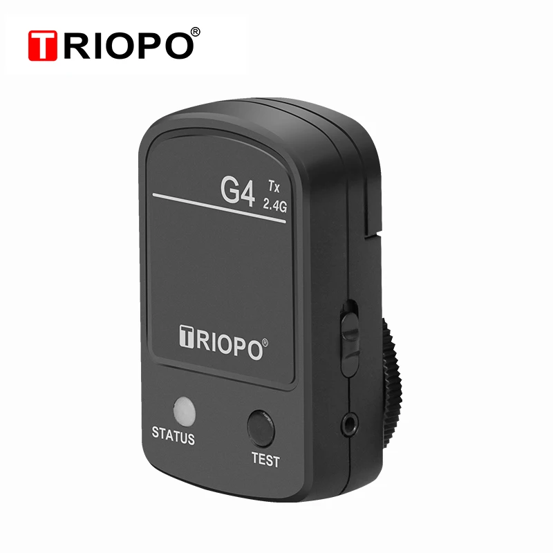 TRIOPO G4 Flash Trigger 2.4G Wireless Flash Emitter Trigger with Universal Hot Shoe For Canon Nikon Sony Fujifilm Pentax Panason