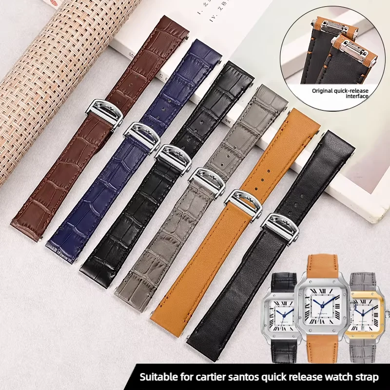 bracelet-de-montre-en-cuir-veritable-a-degagement-rapide-pour-cartier-santos-wssa0009-wssa0010-wssa0029-19mm-21mm-noir-marron-bleu