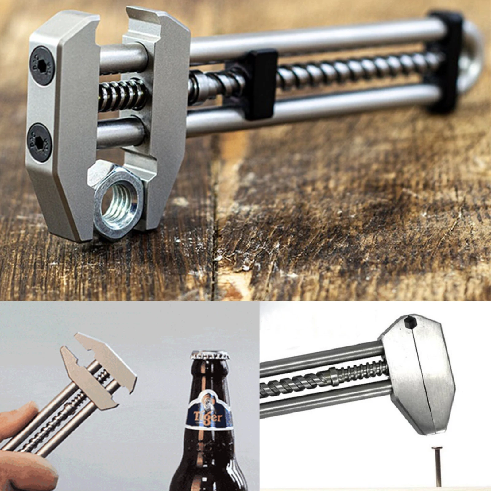 

Multifunctional wrench MetMo Grip creative adjustable wrench portable outdoor hiking camping tool bicycle maintenance tool
