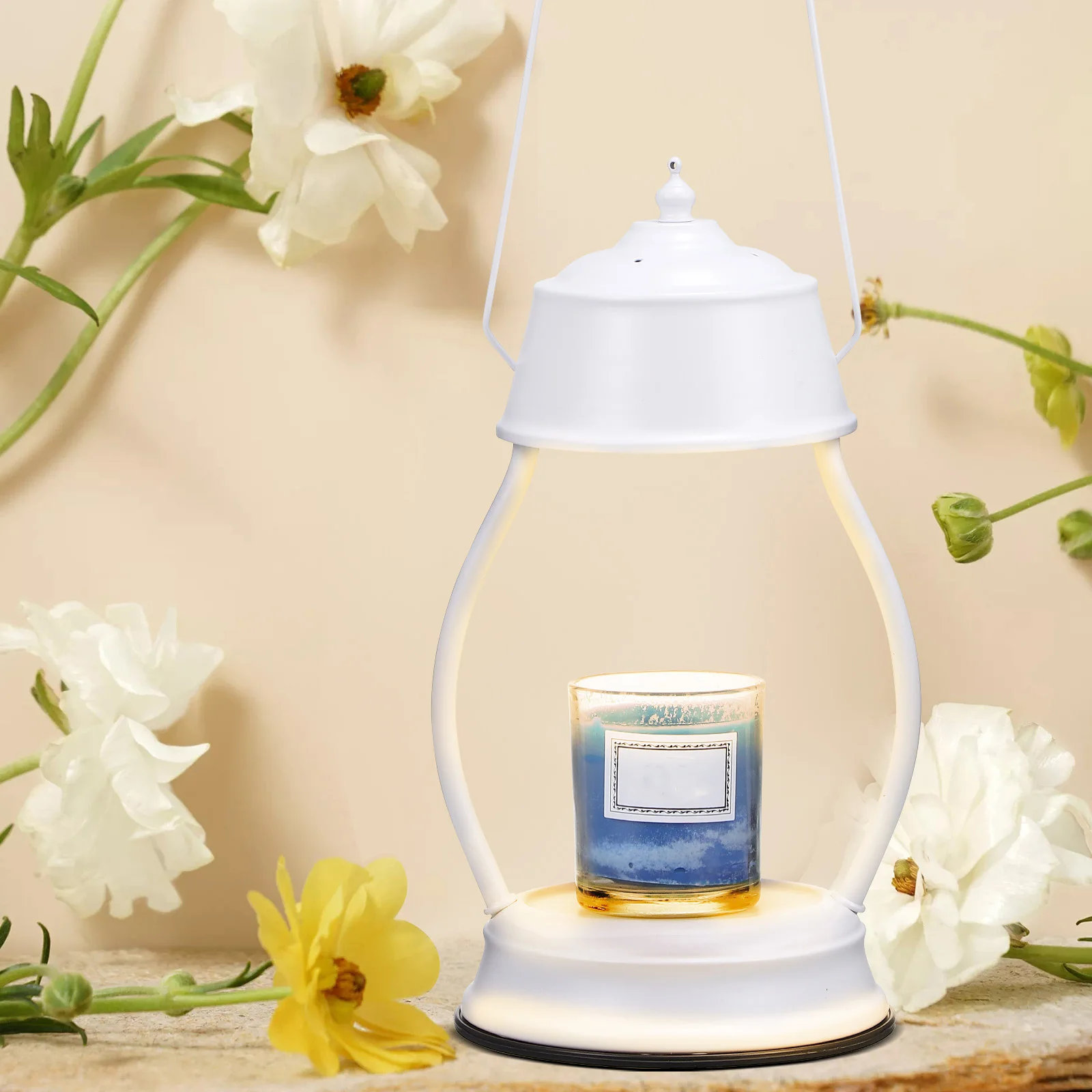 

Aromatherapy Wax Lamp C Warmer White Adjustable Dimmable Light Vintage Home Decor Bedroom Gift Christmas