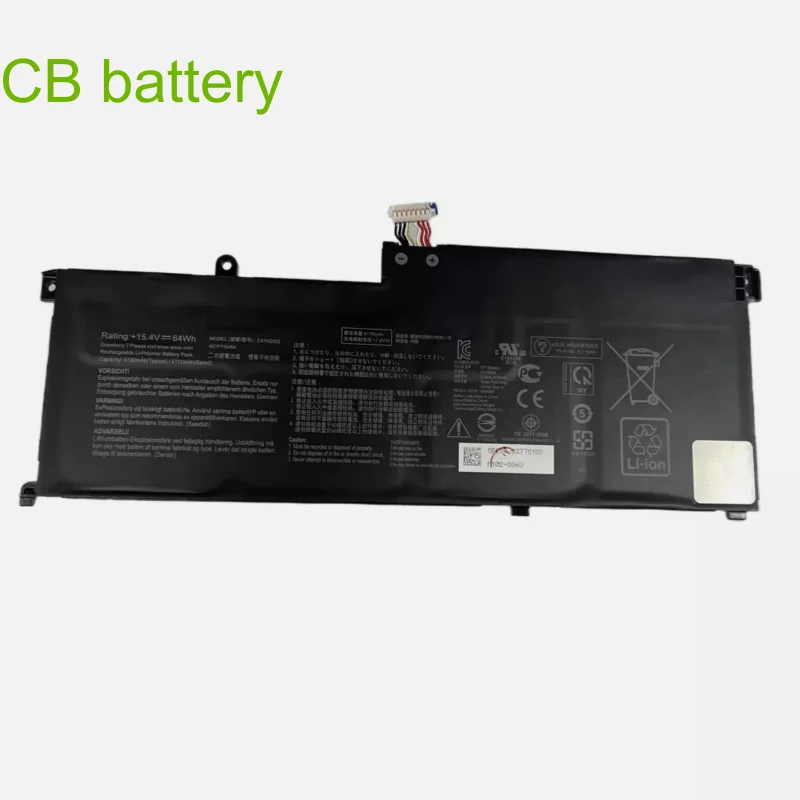 Laptop Battery C41N2002 15.4V/64Wh For 15 UX535L UX535LH UX535LI UX535LI-WB723R UX535LI-XH77T