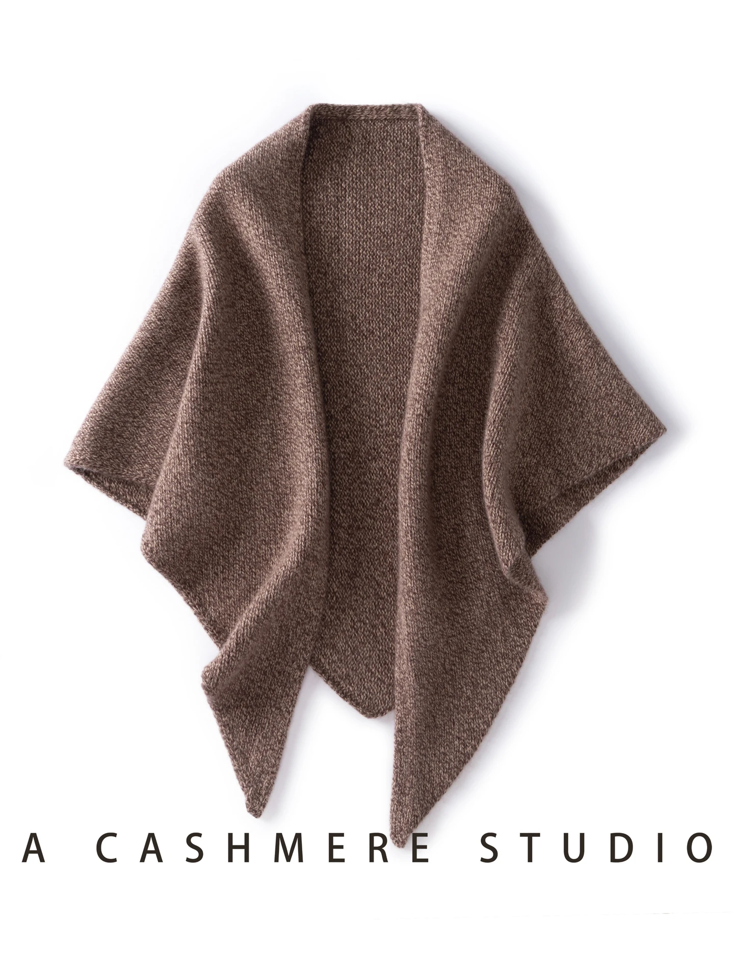 

ADDONEE Luxury Women's 100% Cashmere Shawls Triangle Wraps Scarf Autumn Winter Heavyweight Thick Cashmere Knit Shawl Soft Warm