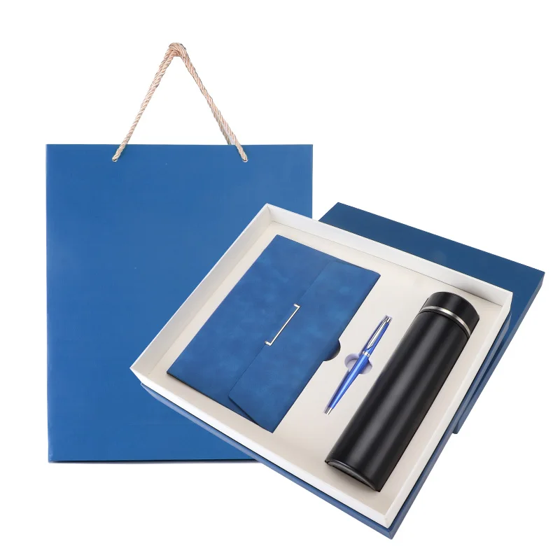 BAOKE T15 Exquisite Gift Box Set 4 Colors (Metal Gel Pen+Notebook+Vacuum cup）