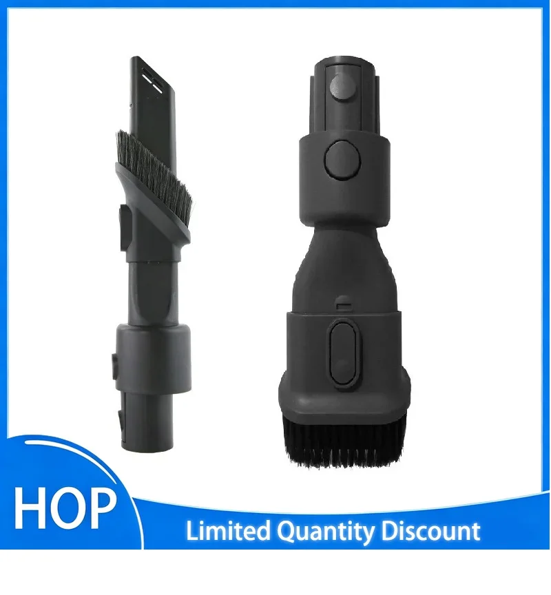 New For Dreame tool brush parts, two-in-one flat suction brush for Dreame V10 V11 V12 T20 T30 narrow slit suction accessories