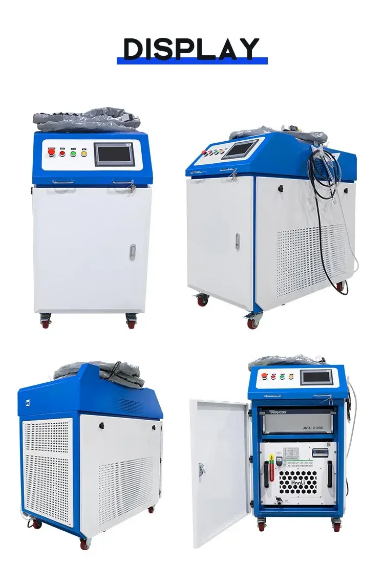 Repairing Stainless Steel Spot Welders Soldering 1000W IPG Portable Fiber Welding Machines Uses for Metal Processing