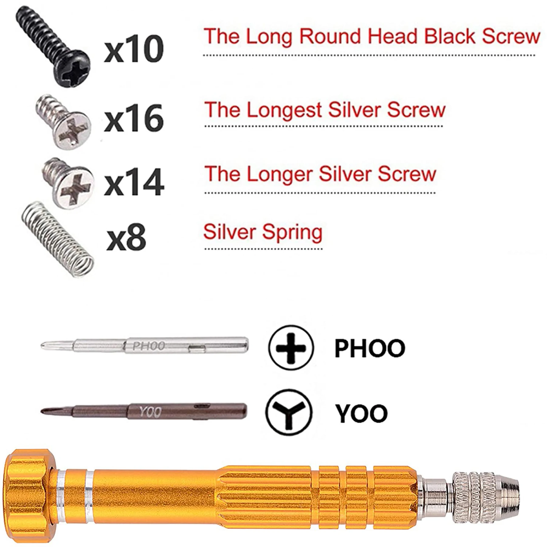 EXtremeRate-Ensemble complet de boutons de remplacement avec outils, sac à dos ABXY SL L R ZR ZL pour Nintendo Switch et Switch OLED Joycon - Wood Mars