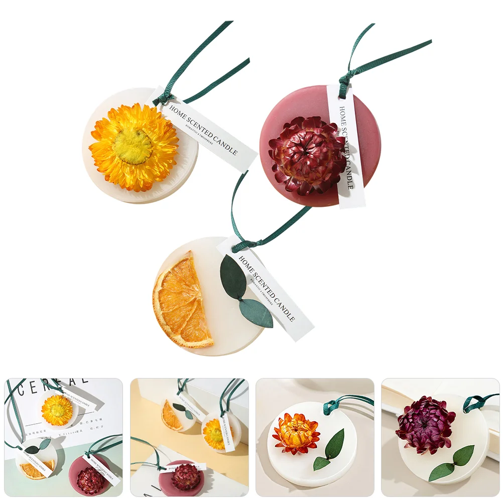 

3 Pcs Wardrobe Aromatherapy Wax Toilet Water Odor Remover Room Air Fresheners Closet Supplies Spices Scented Tablets