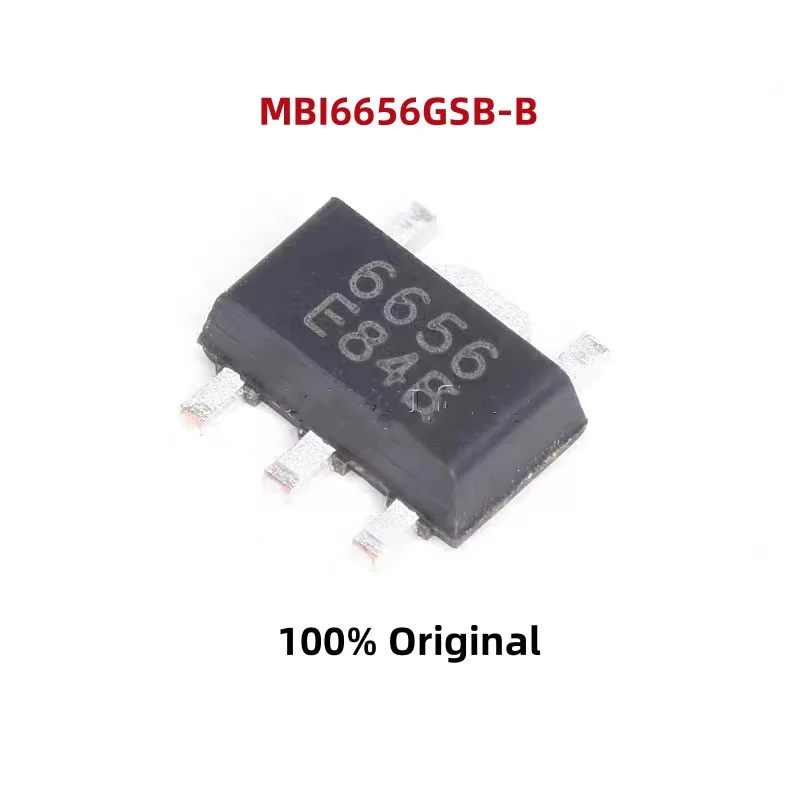 10PCS 100% New MBI6656GSB-B MBI6655GSB-B SOT-89-5 Brand New Original Chips ic