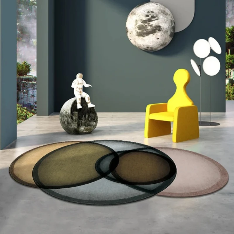 Irregular Shape Creative Decoration Living Room Carpet Abstract Bedroom Soft Rug Art Leisure Area Plush Floor Mat Ковер Tapis 러그