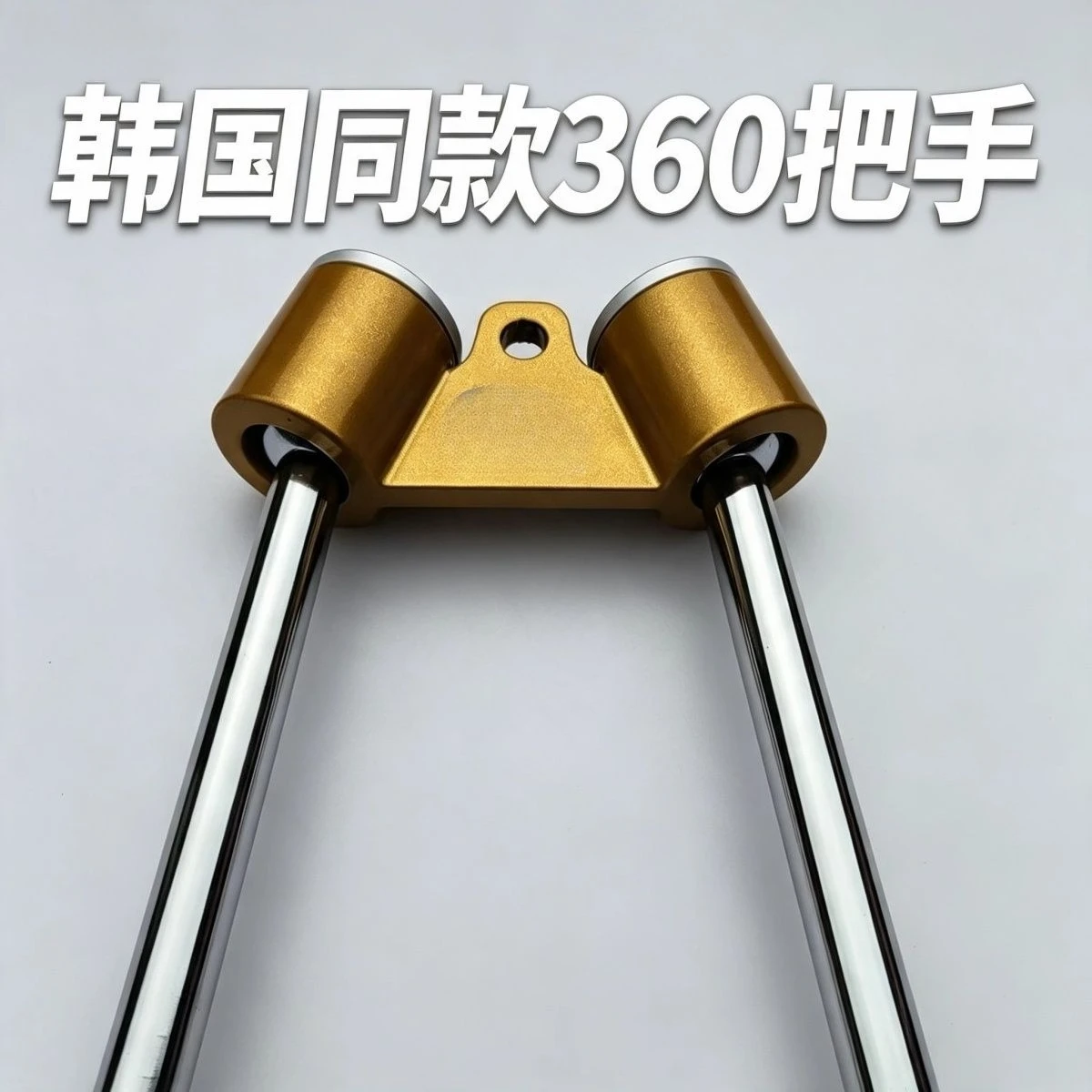 360° Rotatable Cable Machine Back Training Handle, Rotating Fitness Grip Accessory for Gym Lat Pull Down Workout Equipment