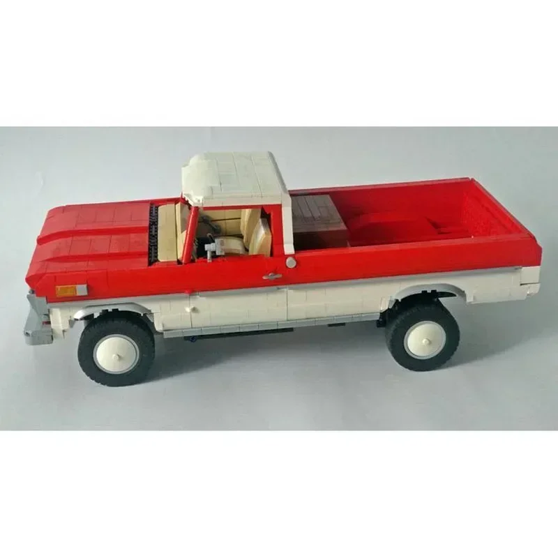 MOC-88031 F100 (1972) RC + ensemble d'épissure de Suspension modèle de bloc de construction • 2096 pièces bloc de construction garçon anniversaire jouet présent