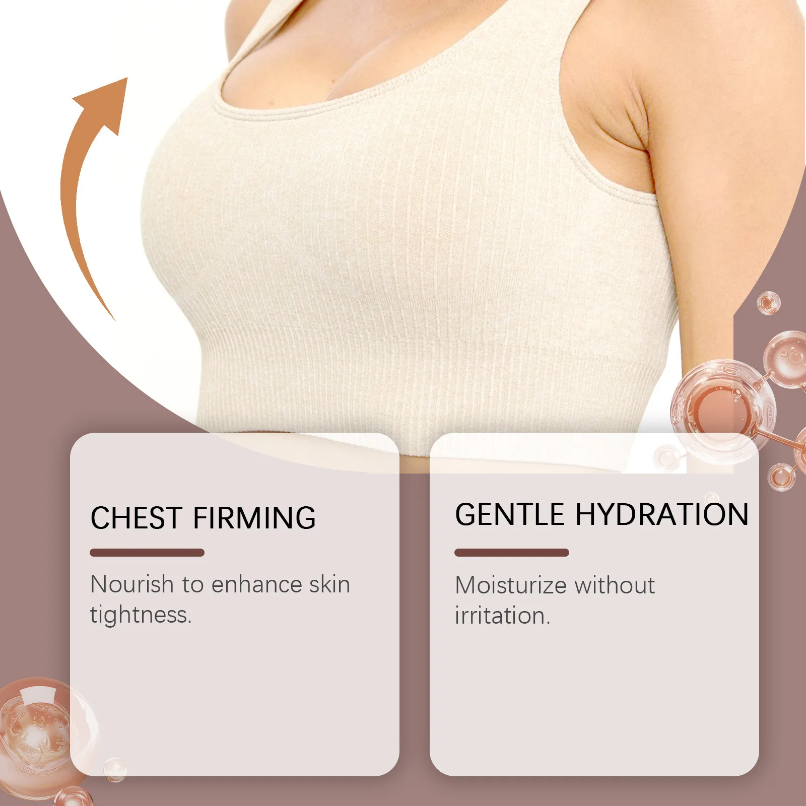 Breast Plump Essential Oil Breast Enlargement Increase Bust Size Elasticity Enhanced Firming Lifting Shaping Hydrating Body Care