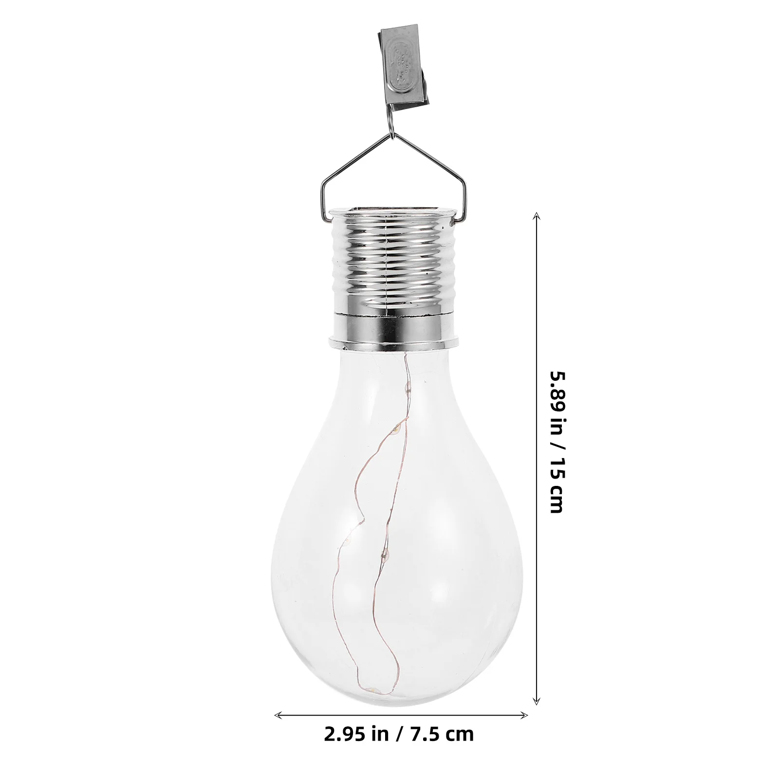 5 قطعة المصابيح الشمسية معلقة في الهواء الطلق Led مصابيح حديقة كليب على مصباح يعمل بالطاقة الشمسية لساحة فناء الحديقة المناظر الطبيعية الإضاءة