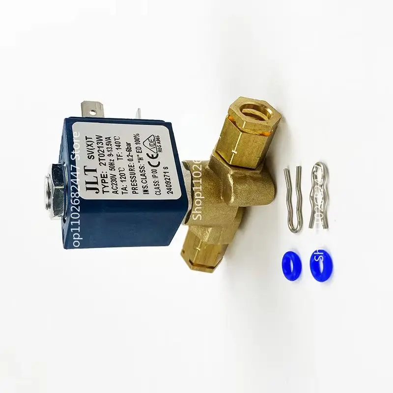 Applicable to WPM Huijia 310/320/330 semi-automatic coffee machine steam solenoid valve switch valve accessories