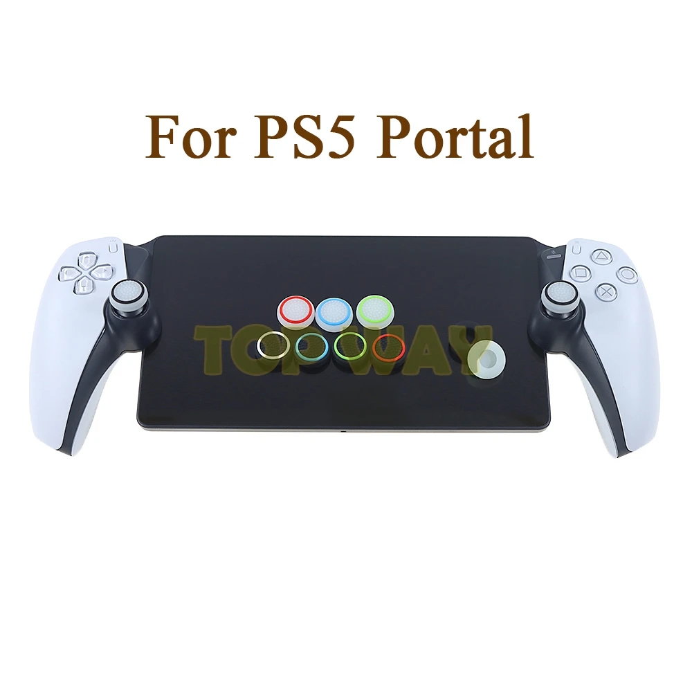 4 шт. для PlayStation Portal, аналоговый джойстик, светящаяся ручка для большого пальца, чехол для контроллера PS5 Portal, чехол для Steam Deck