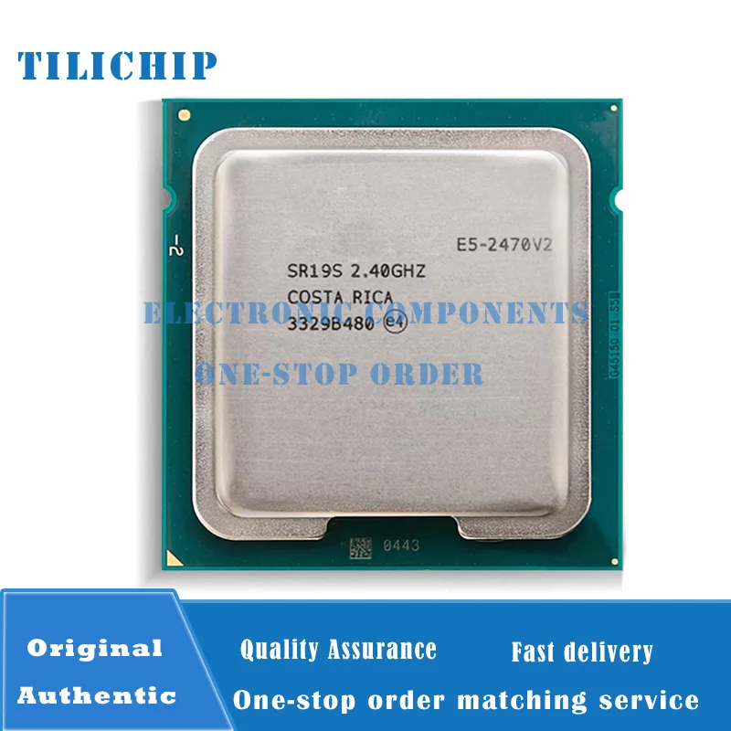 E5-2470v2 2.4GHz 25M 95W Ten Core Twenty Thread CPU  LGA1356