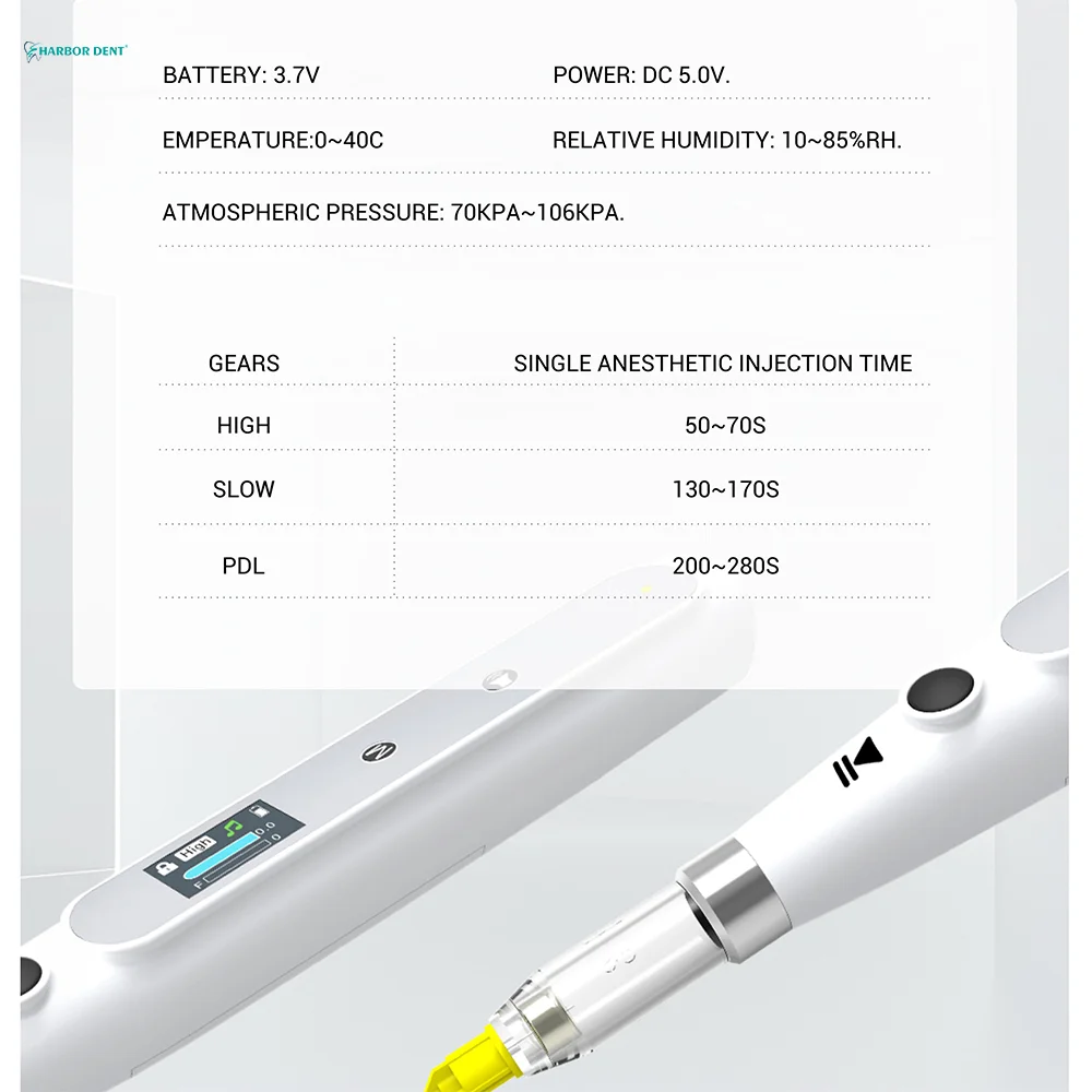 Wtryskiwacz do znieczulenia stomatologicznego bezbolesny bezprzewodowy elektroniczny długopis do znieczulenia miejscowego z produkty dentystyczne